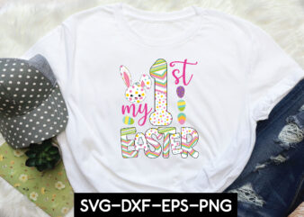 my 1st easter sublimation t shirt designs for sale
