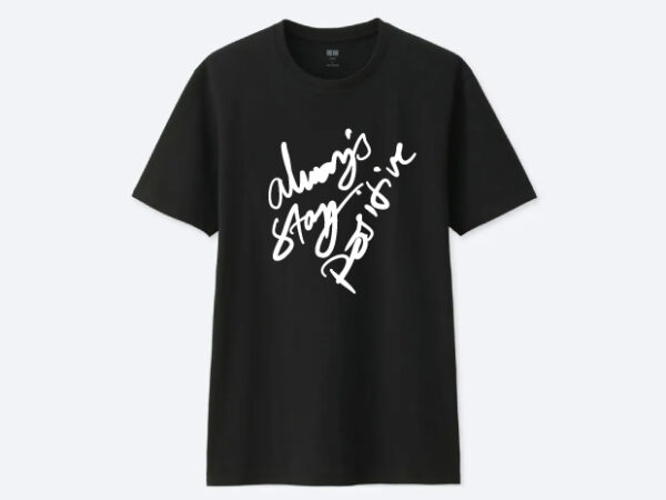 Always stay positive t-shirt design