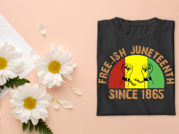 Black history month freeish juneteeth since 1865 diy crafts svg files for cricut, silhouette sublimation files, cameo htv prints t shirt template