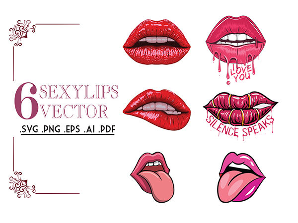 Lips Svg, Cricut File, Clipart, Sexy Lips Svg, Sport Svg, Svg, Png