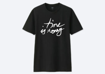 time is money t-shirt design