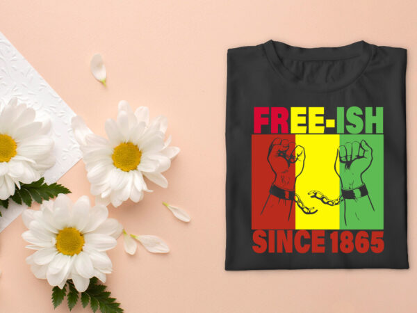 Black history month freeish african color since 1865 diy crafts svg files for cricut, silhouette sublimation files, cameo htv prints t shirt template