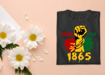 Black History Month Freeish 1865 Diy Crafts Svg Files For Cricut, Silhouette Sublimation Files, Cameo Htv Prints t shirt template