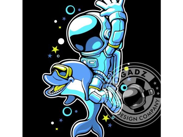 Astronaut 4 t shirt vector