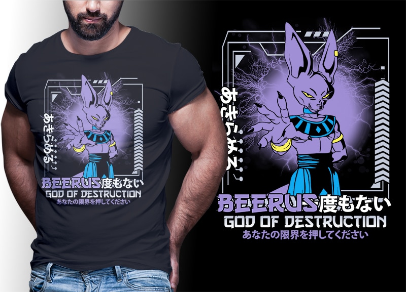 50 ANIME MIX tshirt designs bundle editable