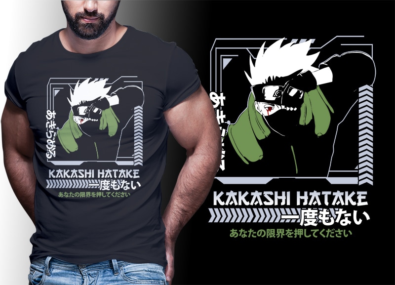 50 ANIME MIX tshirt designs bundle editable