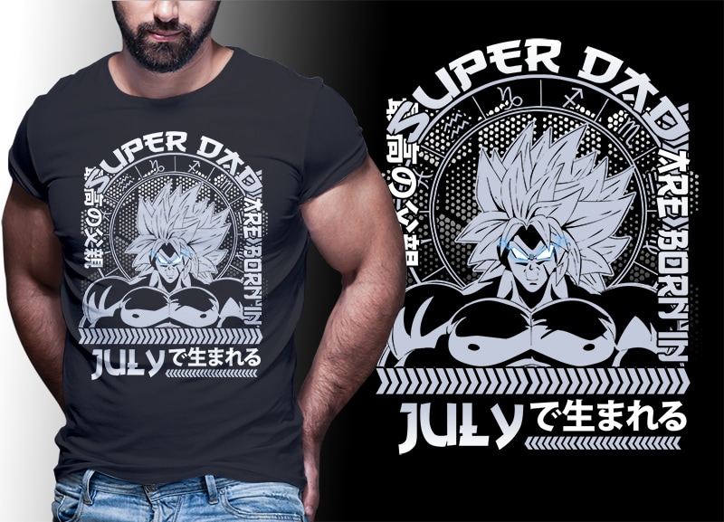 50 ANIME MIX tshirt designs bundle editable