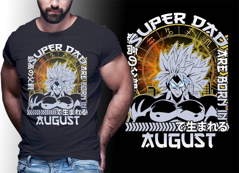 50 ANIME MIX tshirt designs bundle editable