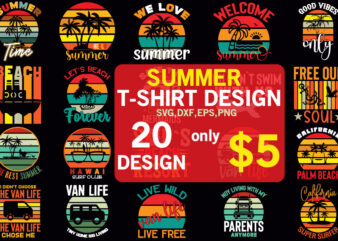 summer t-shirt bundle