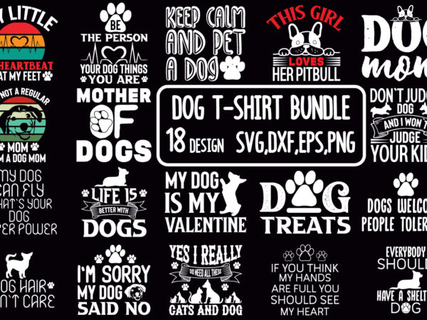 Dog t-shirt bundle