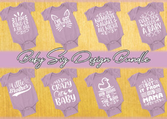 Baby Svg Design Bundle