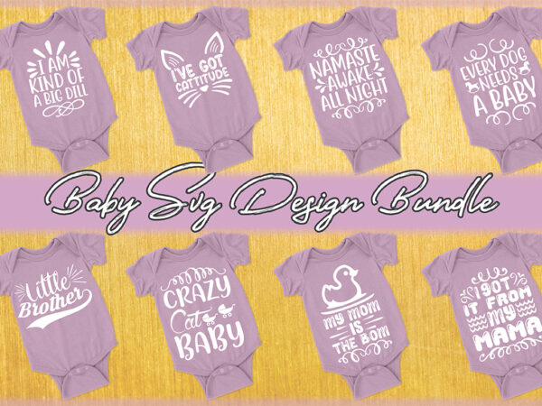 Baby svg design bundle