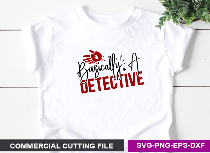 Basically a Detective SVG