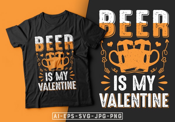 Beer is my valentine-valentine’s day t-shirt design, valentine t-shirt svg, valentino t-shirt, ideas for valentine’s day, t shirt design for valentine’s day, valentine’s day gift, valentine’s day shirt etsy, t-shirt