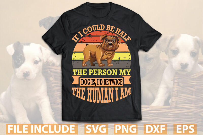 Dog T-shirt Design Bundle