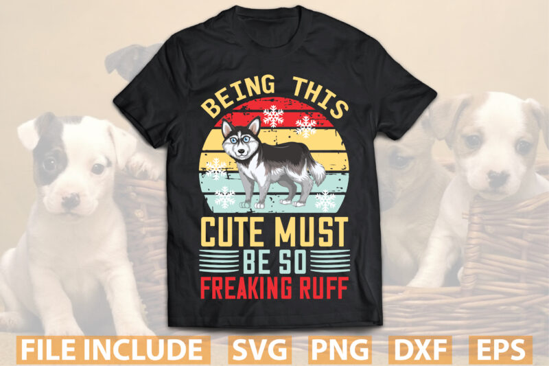 Dog T-shirt Design Bundle