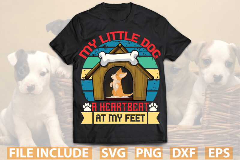 Dog T-shirt Design Bundle