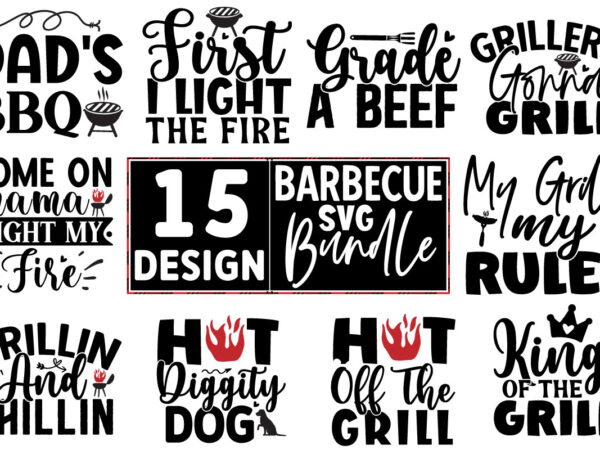 Barbecue svg design bundle