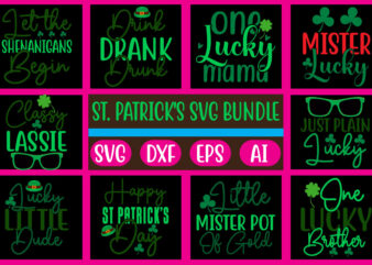 St. Patrick’s SVG Bundle Vol.4