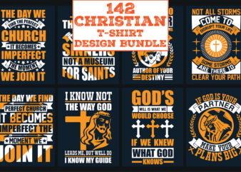 Christian T-Shirt Design Bundle