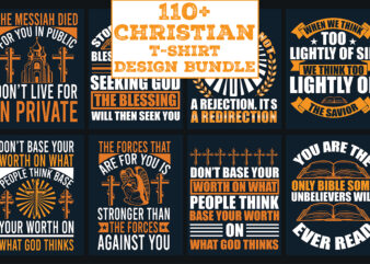 Christian T-Shirt Design Bundle