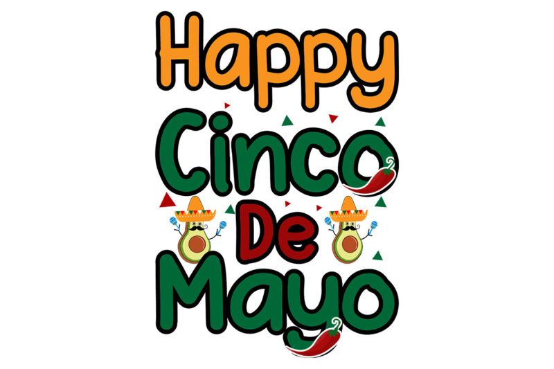 Cinco De Mayo T-Shirt Design