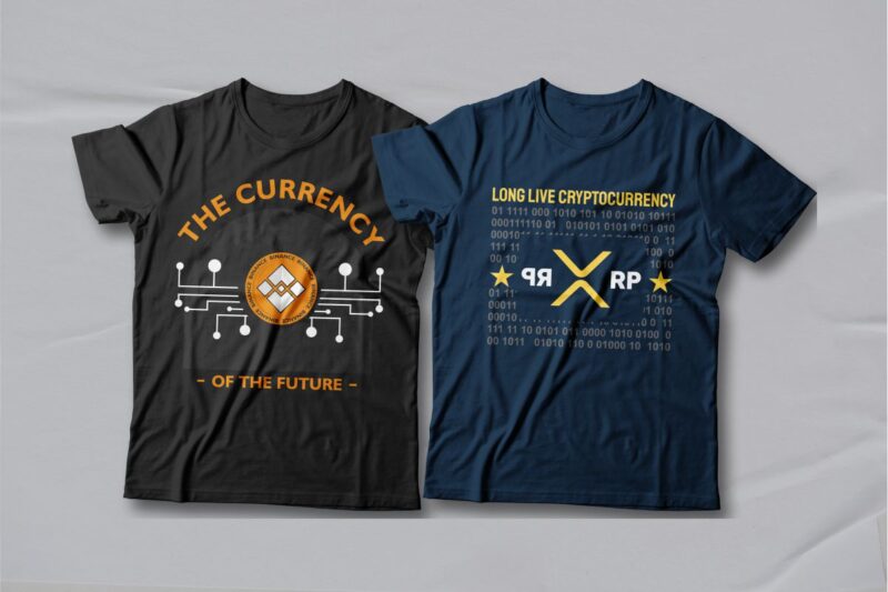 Cryptocurrency T-shirt Designs