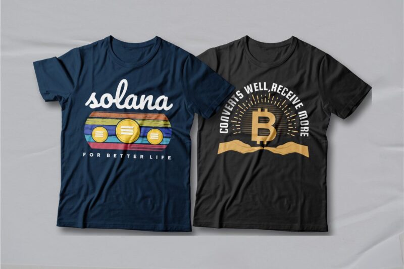 Cryptocurrency T-shirt Designs