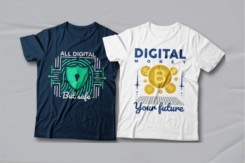 Cryptocurrency T-shirt Designs