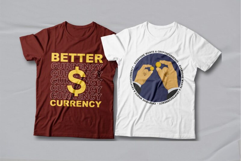 Cryptocurrency T-shirt Designs