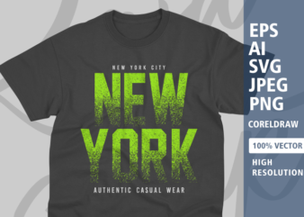 New york typography t-shirt design