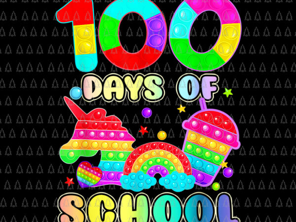 100 days of school pop it teacher png, pop it teacher png, 100 days of school unicorn png, unicorn png