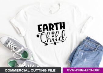 Earth Child- SVG vector clipart