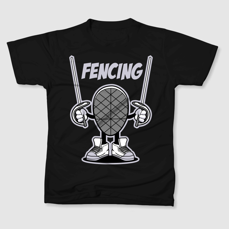 FENCING CARTOON