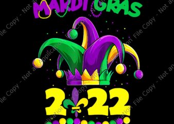 Mardi Gras 2022 Jester Outfit Png, Mardi Gras 2022 Png, Mardi Gras Png t shirt designs for sale