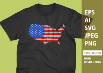 USA T-shirt Design