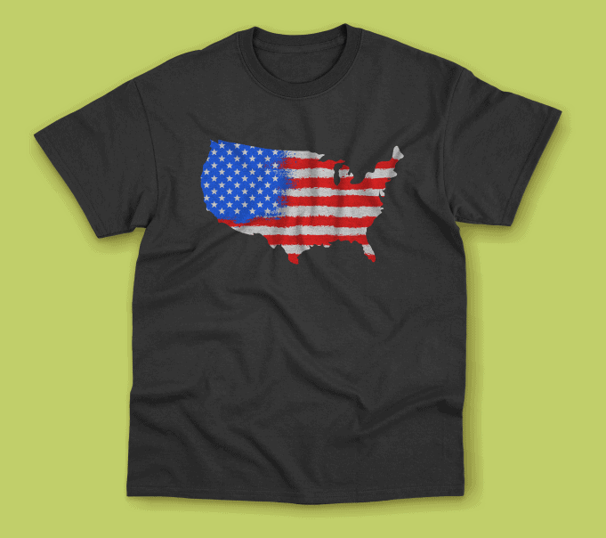 USA T-shirt Design