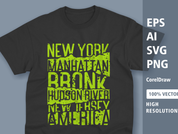 Brooklyn new york urban street t shirt design, urban city t shirt design, urban style t shirt design, manhattan, bronk, hudson river, new jersey, america,
