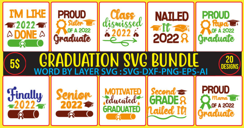 GRADUATION SVG vector for t-shirt Bundle,vector graduation design,free design,Proud Of A 2022 Graduate Svg, Proud Mom of a 2022 Senior, Graduation SVG Bundle,Graduation Shirt PNG, 2022 Grad SVG, Proud 2022