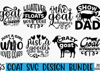 Goat Svg Design Bundle
