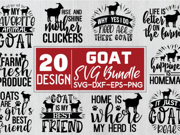 Goat svg bundle t shirt design template