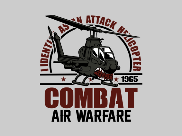 Helicopter combat 65 graphic t shirt