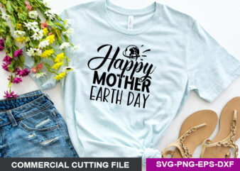 Happy Mother Earth Day SVG