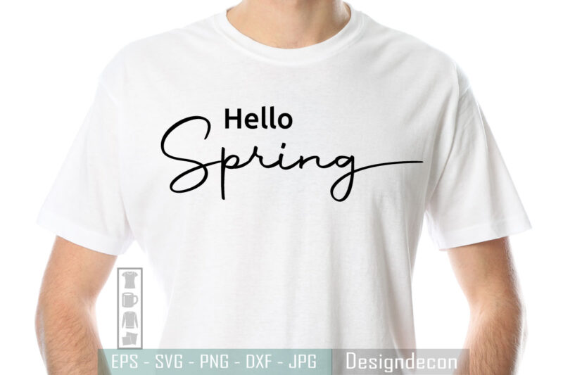 Spring Welcome Sign Set | T-shirt Design Bundle