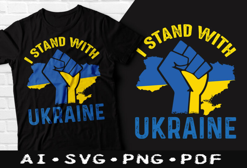 I Stand With Ukraine tshirt design, Support ukraine t-shirts, Ukrainian american t-shirts, freedom ukraine, I support ukraine, Ukraine strong, I stand with ukraine, I stand with ukraine war, I stand