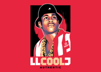 LL Cool J t shirt vector graphic