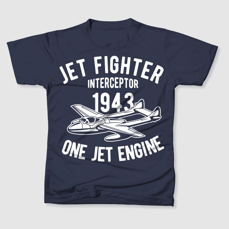 ONE JET ENGINE AIR CRAFT