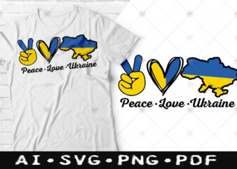 Peace Love Ukraine tshirt design, Peace Love Ukraine, Peace Ukraine Flag, Ukraine Support design, Support ukraine t-shirts, Ukrainian american t-shirts, freedom ukraine, I support ukraine, Ukraine strong
