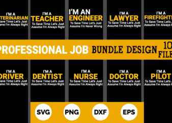 Professional Job Lover Design | Job Title Tshirt | printable Design