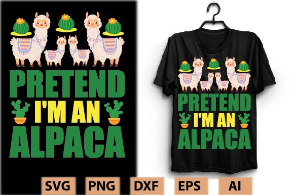 Llama T-shirt Design Bundle